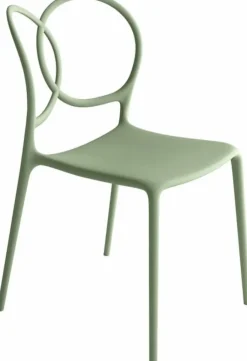 Chaise en polypropylène verte Sissi - Driade