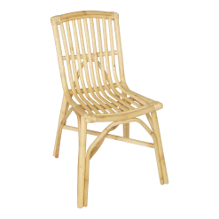 Chaise en rotin naturel 85 x 50 x 60 Magalie - KOK