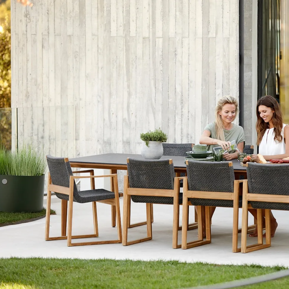 Chaise en teck Endless - Cane-Line