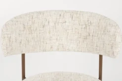Chaise en tissu blanc Finn - The Cool Republic