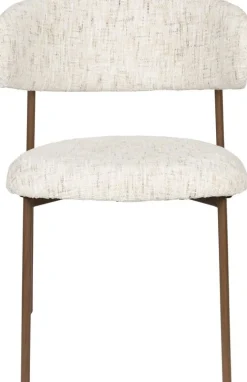 Chaise en tissu blanc Finn - The Cool Republic