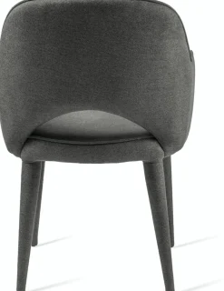 Chaise en tissu gris Cosy - Pols Potten