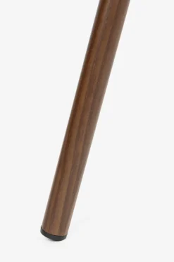 Chaise en tissu marron et métal Arven - The Cool Republic