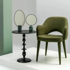 Chaise en tissu vert Cosy - Pols Potten