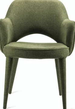 Chaise en tissu vert Cosy - Pols Potten