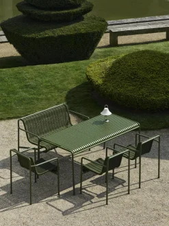 Chaise extérieure en cordons et acier bordeaux 63x66x80cm Cord - Hay