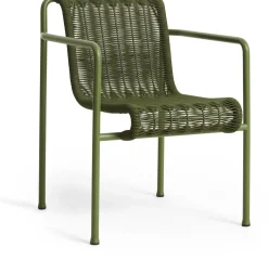 Chaise extérieure en cordons et acier vert 63x66x80cm Cord - Hay