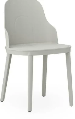Chaise gris chaud en polypropylène Allez Warm Grey - Normann Copenhagen