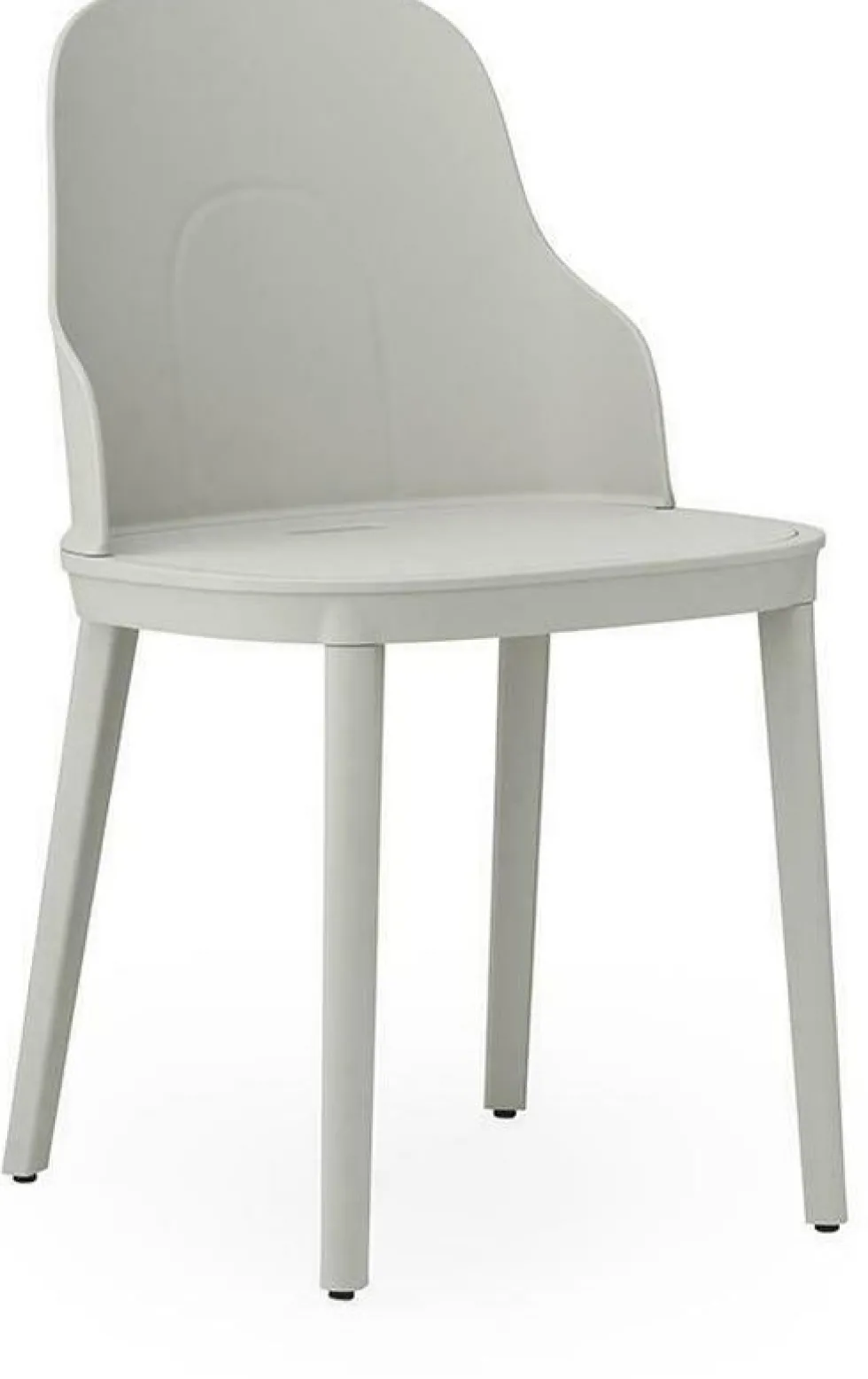 Chaise gris chaud en polypropylène Allez Warm Grey - Normann Copenhagen