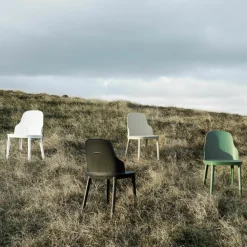 Chaise gris chaud en polypropylène Allez Warm Grey - Normann Copenhagen