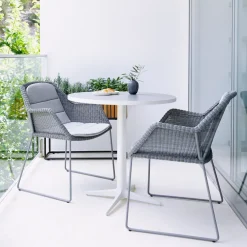 Chaise grise Breeze - Cane-Line