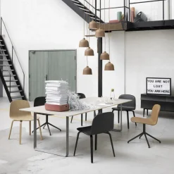 Chaise grise Visu - Muuto