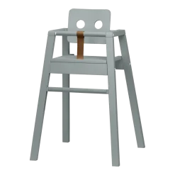 Chaise haute grise Robot - Nofred