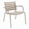Chaise lounge d'extérieur en aluminium beige 69x71x75cm Alua - Houe