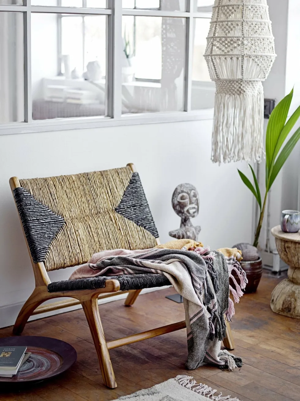 Chaise Lounge en feuilles de bananier Grant - Bloomingville
