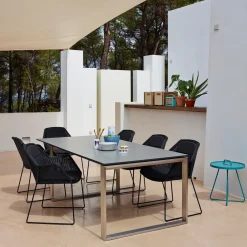 Chaise noire Breeze - Cane-Line