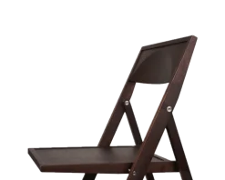 Chaise pliante en bouleau marron foncé 44 x 56 x 80 cm Folding - Frama