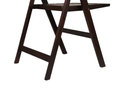 Chaise pliante en bouleau marron foncé 44 x 56 x 80 cm Folding - Frama
