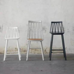 Chaise pour enfant en bouleau blanc ZigZag - Hans K