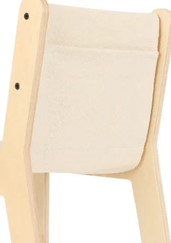 Chaise pour enfant en coton bleu Sillita - Lorena Canals