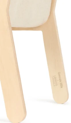 Chaise pour enfant en coton bleu Sillita - Lorena Canals