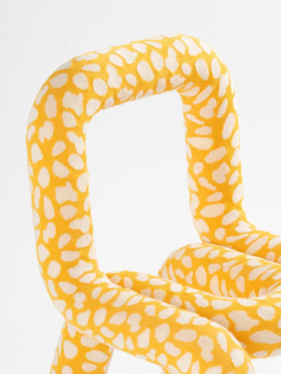 Chaise pour enfant en coton imprimé giraffe Mini Bold - Moustache