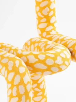 Chaise pour enfant en coton imprimé giraffe Mini Bold - Moustache