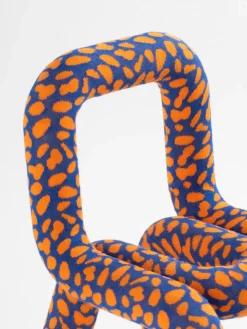 Chaise pour enfant en coton imprimé parrot Mini Bold - Moustache