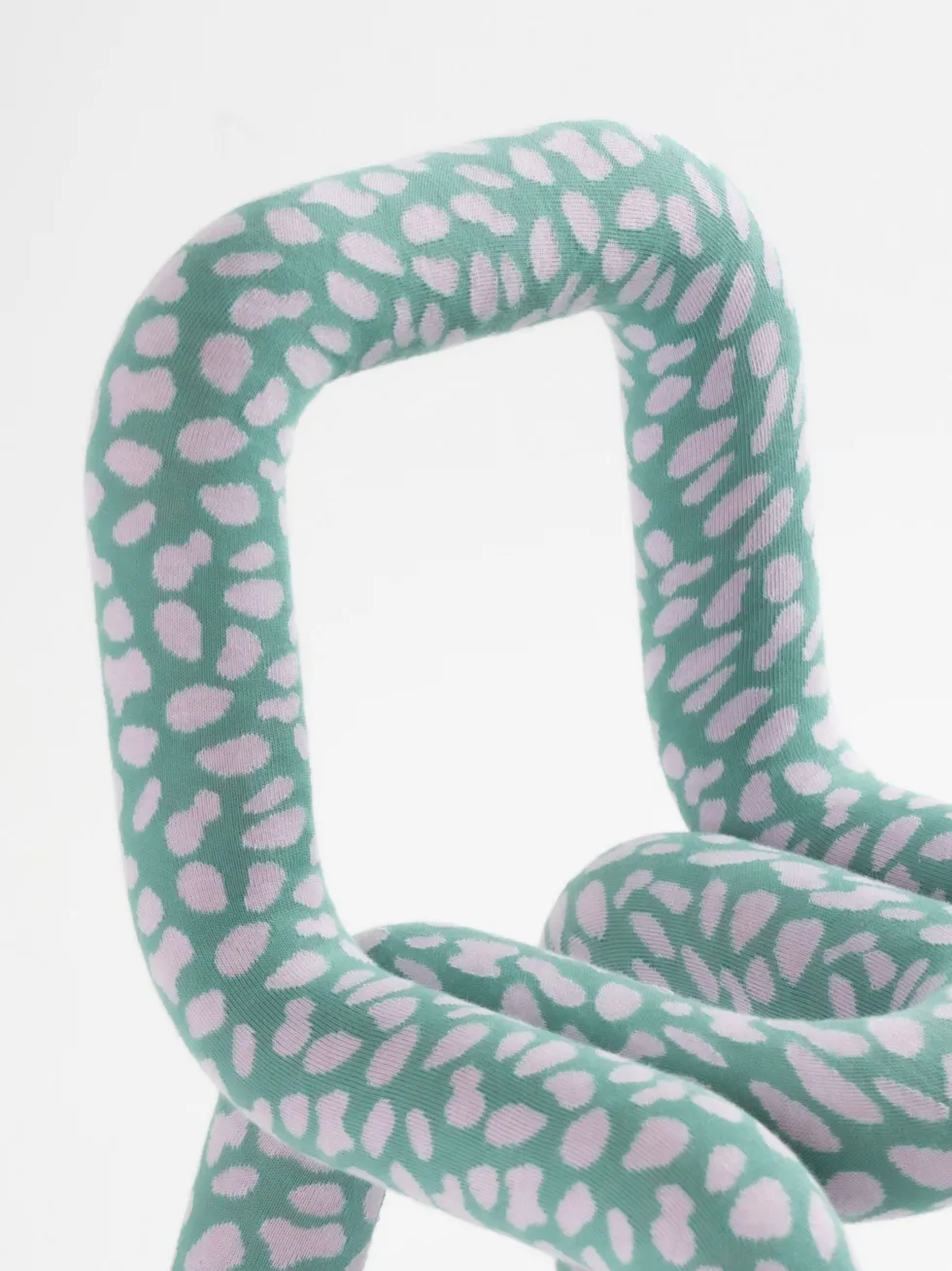 Chaise pour enfant en coton imprimé turtle Mini Bold - Moustache