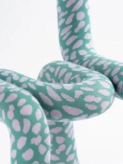 Chaise pour enfant en coton imprimé turtle Mini Bold - Moustache