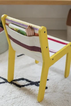 Chaise pour enfant en coton multicolore Sillita - Lorena Canals