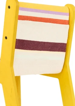 Chaise pour enfant en coton multicolore Sillita - Lorena Canals