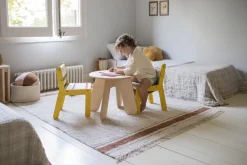 Chaise pour enfant en coton multicolore Sillita - Lorena Canals