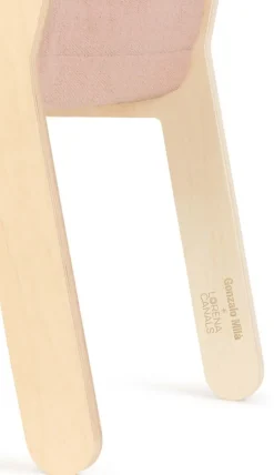 Chaise pour enfant en coton rose Sillita - Lorena Canals