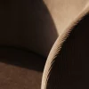 Chaise à roulette en velours doré Rico - Ferm Living