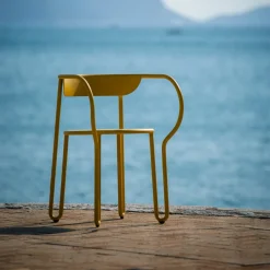4 Chaises blanches Huggy Bistro - Maiori