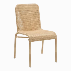 2 Chaises de jardin en résine naturelle Tobago - KOK