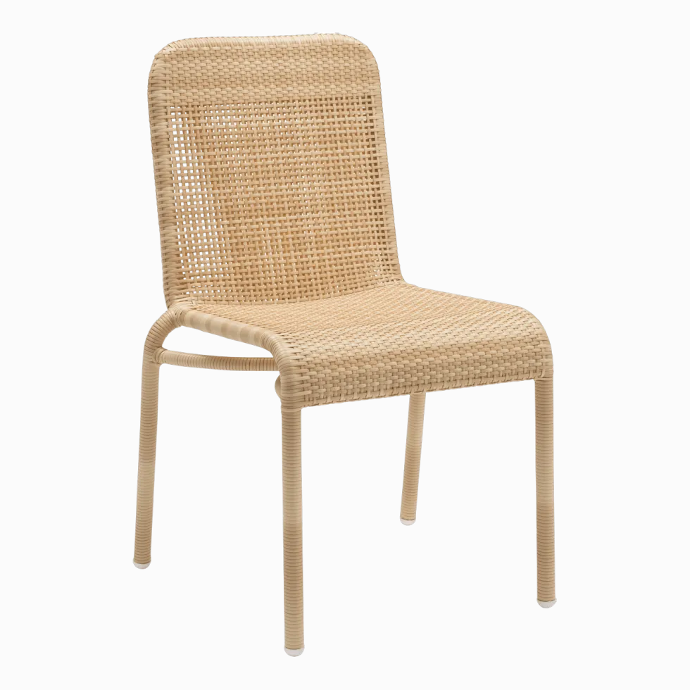 2 Chaises de jardin en résine naturelle Tobago - KOK