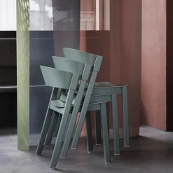 Chaise verte Cover - Muuto