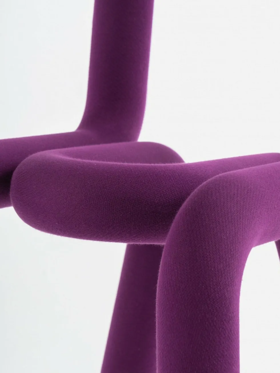 Chaise violet 53 x 77,5 cm Bold - Moustache
