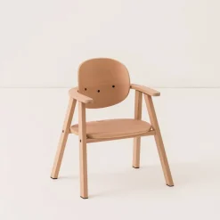 Chaise évolutive en hêtre vernis Growing Green - Nobodinoz