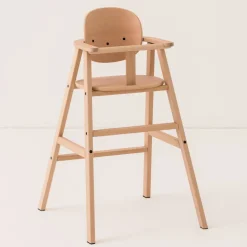 Chaise évolutive en hêtre vernis Growing Green - Nobodinoz