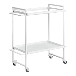 Chariot blanc Bauhaus - Kristina Dam Studio