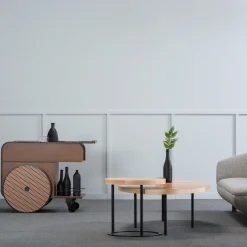Chariot de bar en bois Trink - Kann Design