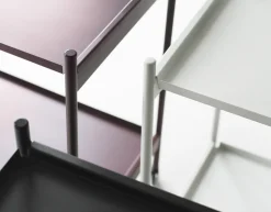 Chariot en acier gris clair Rul - Normann Copenhagen