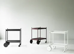 Chariot en acier noir Rul - Normann Copenhagen