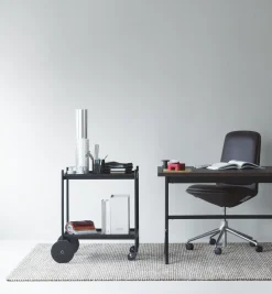 Chariot en acier noir Rul - Normann Copenhagen