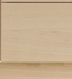 Chiffonier et plinthes en bois mdf frêne 41x121,5cm Relief - String furniture
