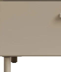 Chiffonnier en bois mdf beige 41x121,5cm Relief - String furniture