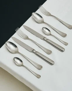 Coffret ménagère couverts 24 pièces en acier gris Surface - Serax